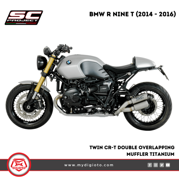 SC-PROJECT CR-T Twin double BMW R NINE T (2014 - 2016)