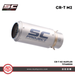 CR-T M2 Muffler, titanium