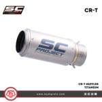 CR-T Muffler, titanium