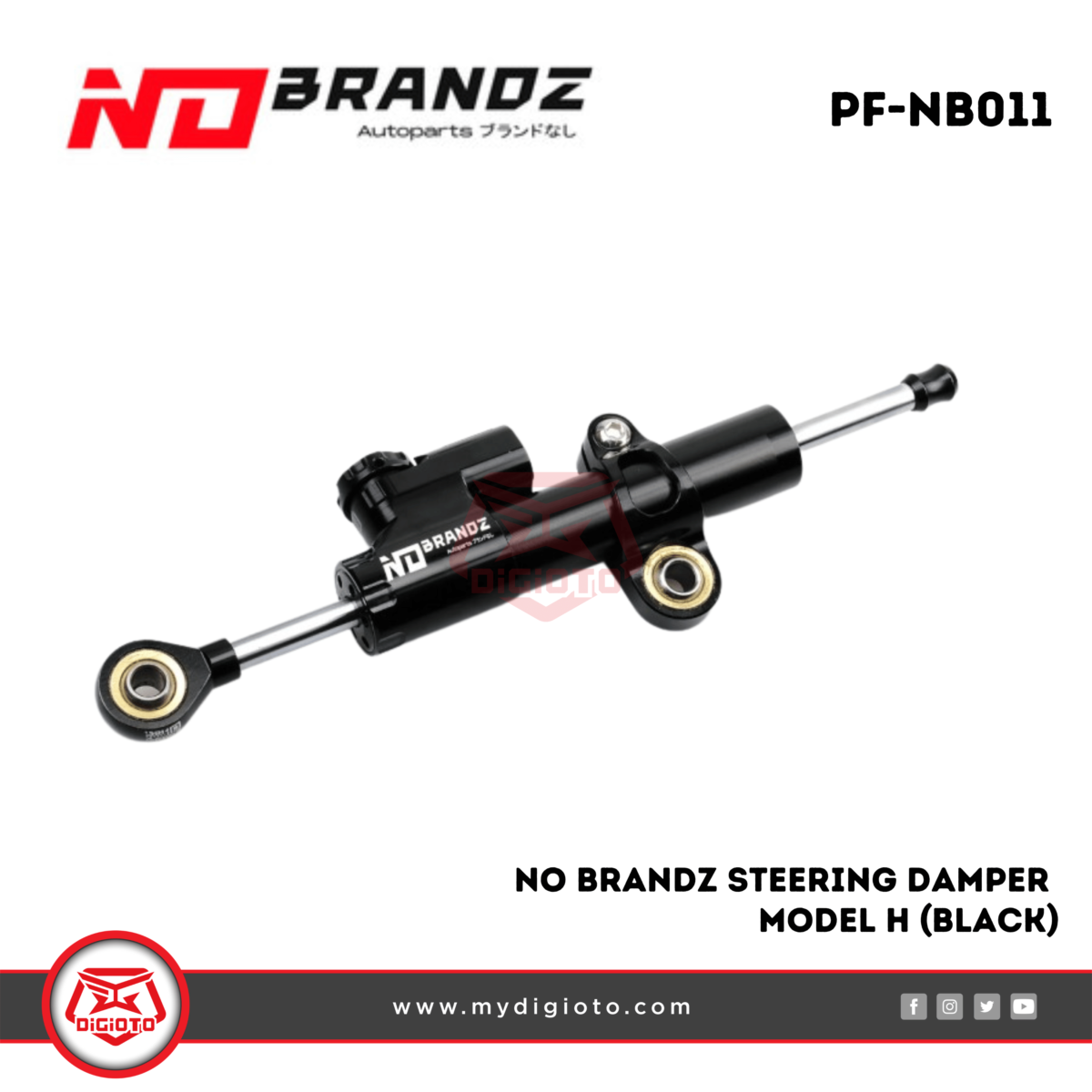 NO BRANDZ Steering Damper