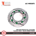 WR3 Disk Brake Full Floating 298MM Yamaha Xmax - Black Green