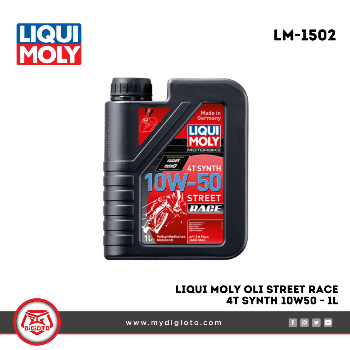 Liqui Moly Oli Street Race 4T 10W50 - 1L