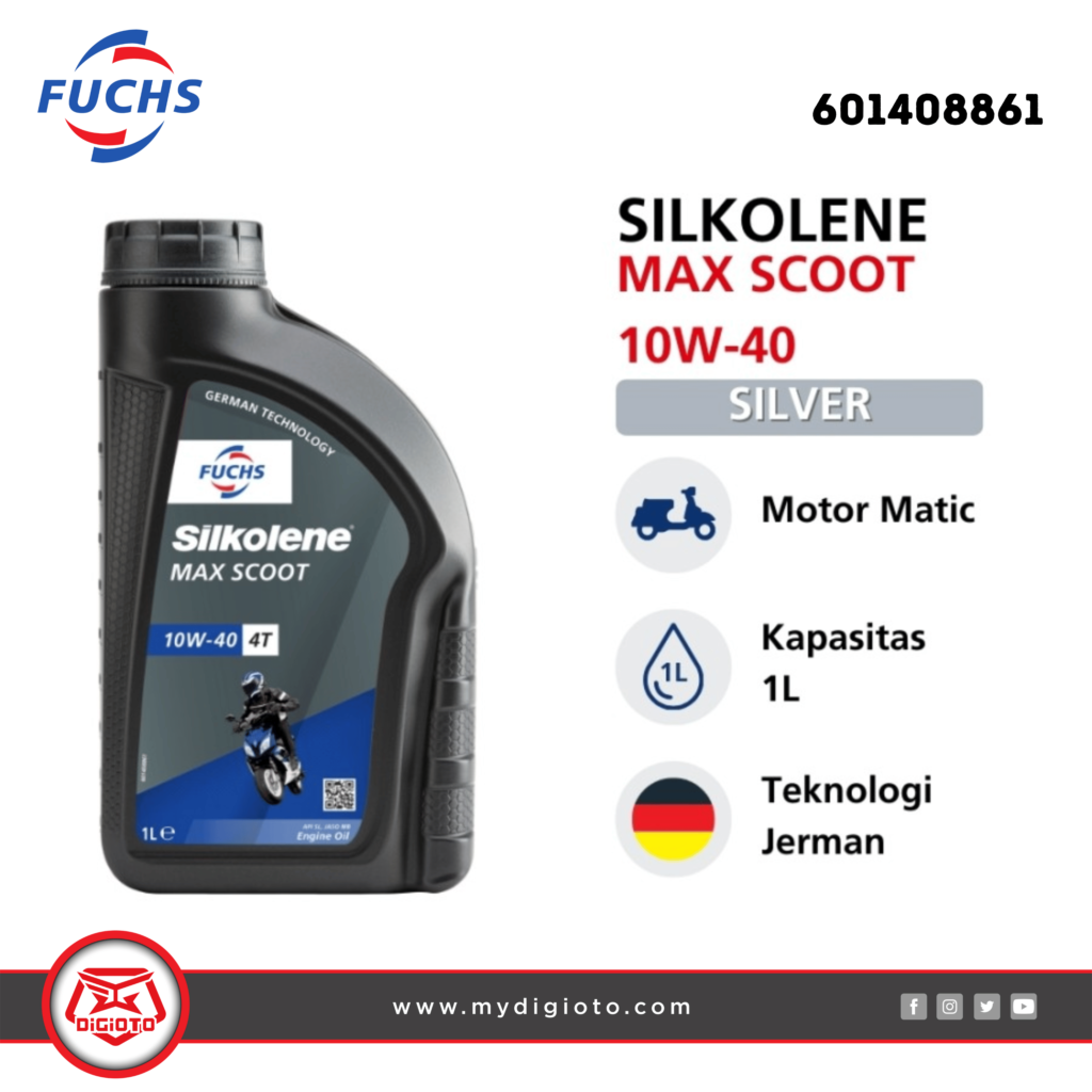 SILKOLENE OLI MAX SCOOT 10W40